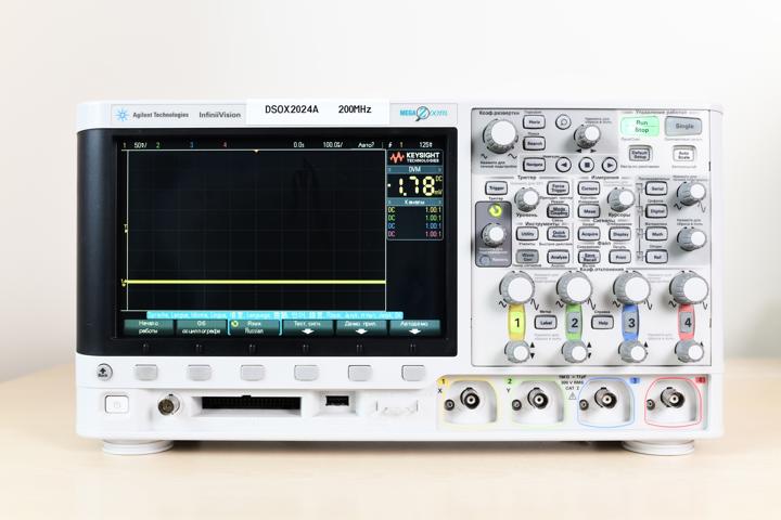 Осциллограф Agilent DSOX2024A, 4 канала